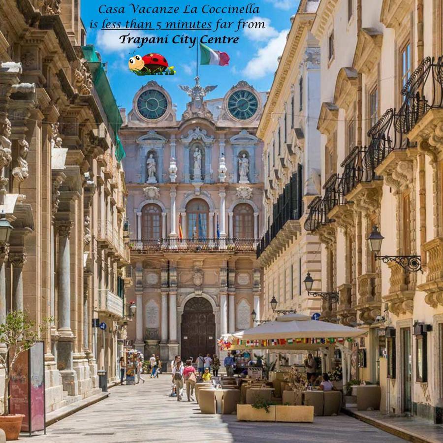 Casa Vacanze La Coccinella Trapani Dış mekan fotoğraf